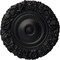 Ekena Millwork Marseille Ceiling Medallion (Fits Canopies up to 7 3/8"), Hand-Painted Steel Gray, 21"OD x 2"P CM21MASGS - alternate 1